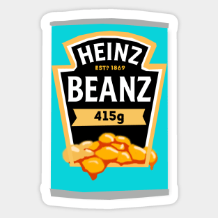 Beanz Tin Sticker
